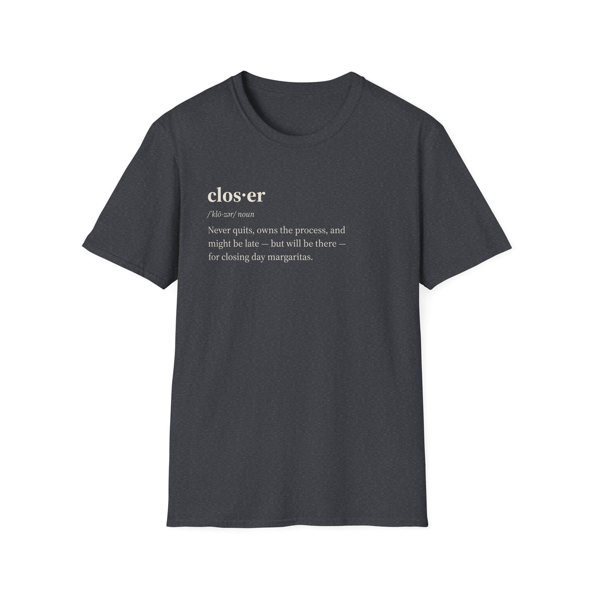Dark Heather Grey